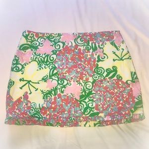 Lilly Pulitzer Floral Skirt